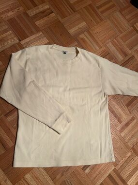 Wythe thermal waffle shirt size medium